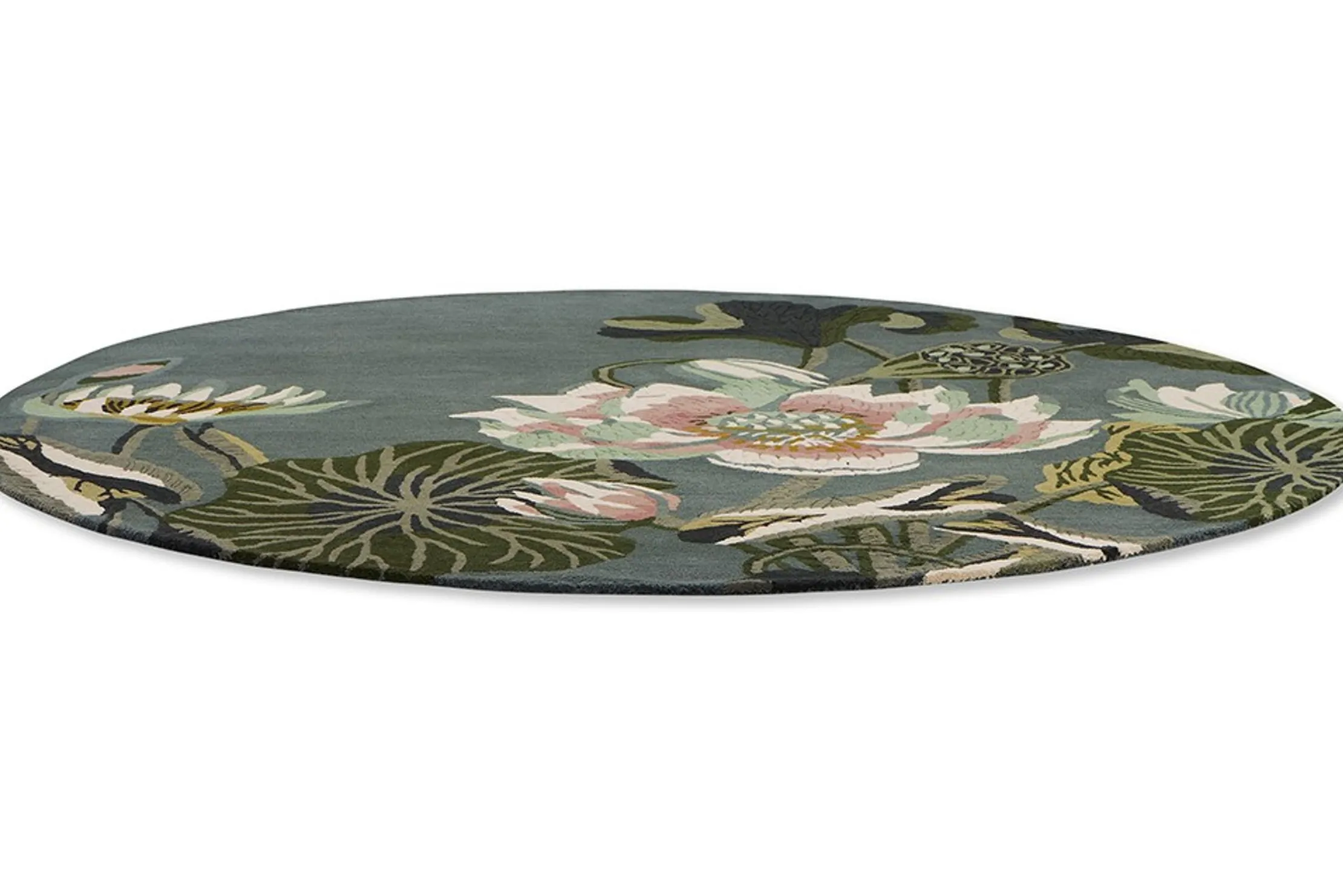 Vloerkleed Midnight Pond 038608 Waterlily | Wedgwood Home