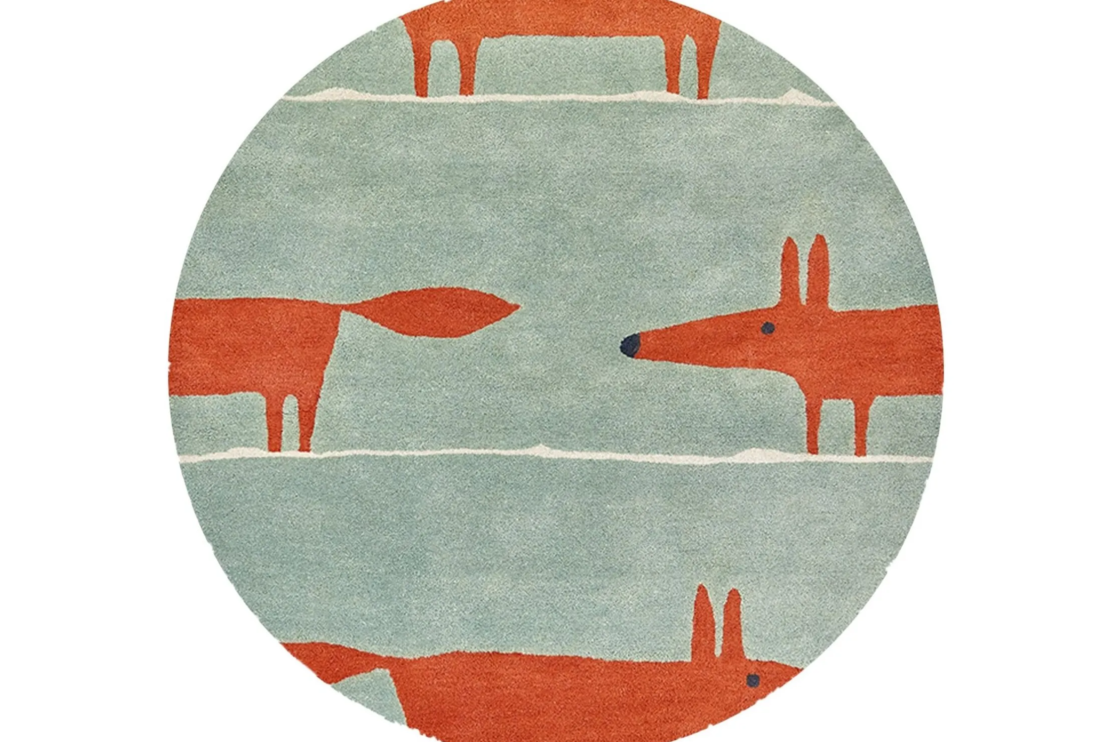 Vloerkleed 25313 mr Fox | Scion Rug Collection