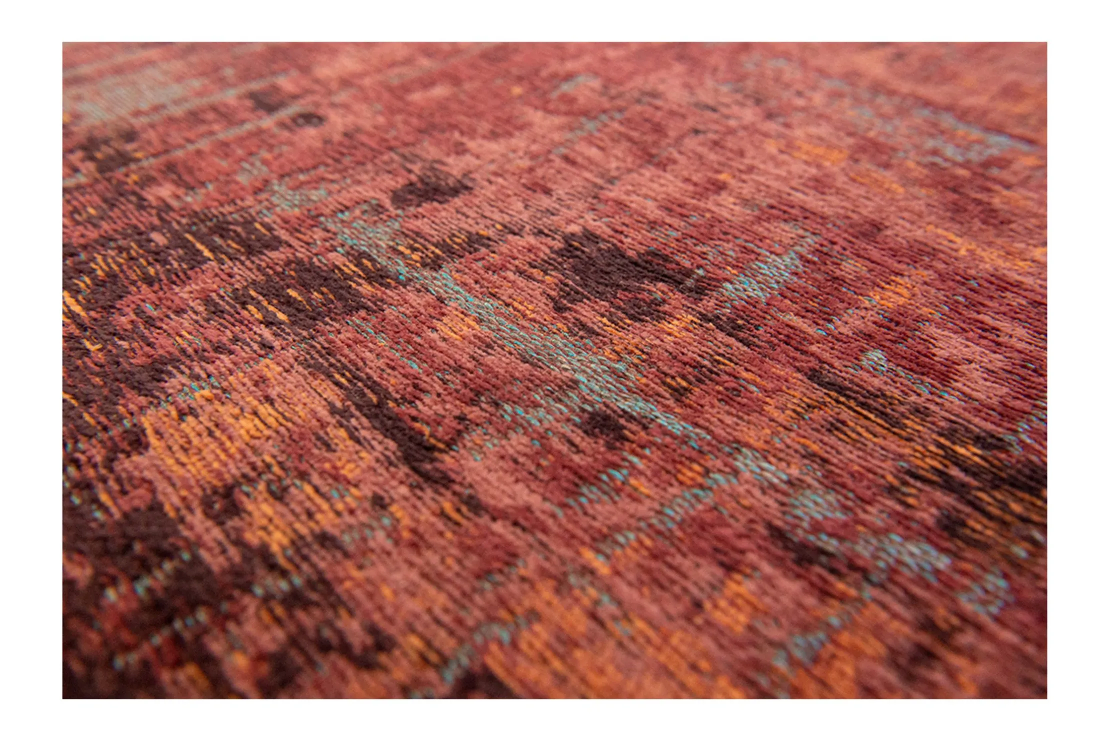 Vloerkleed Nassau Red 9125 Atlantic Streaks