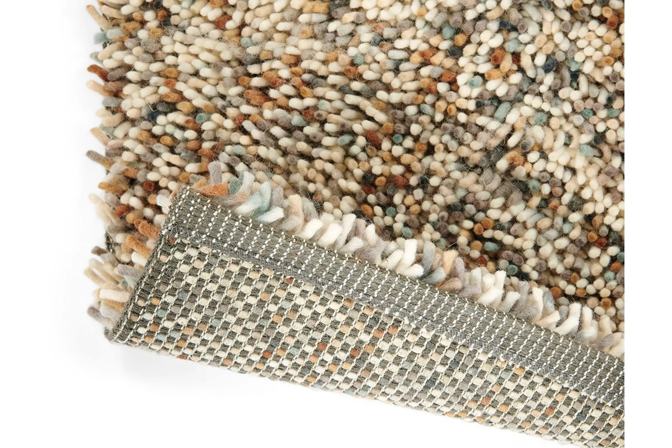 Vloerkleed Natural 066901 Pop Art | Brink & Campman
