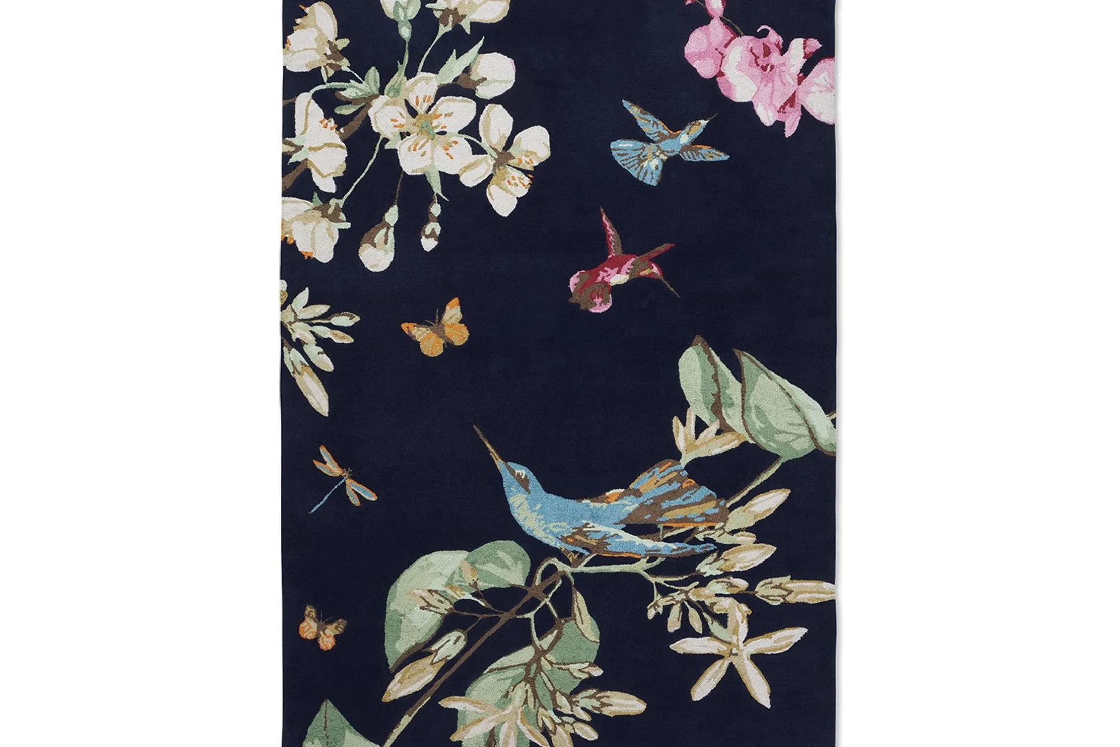 Vloerkleed Navy 37818 Hummingbird | Wedgwood Home