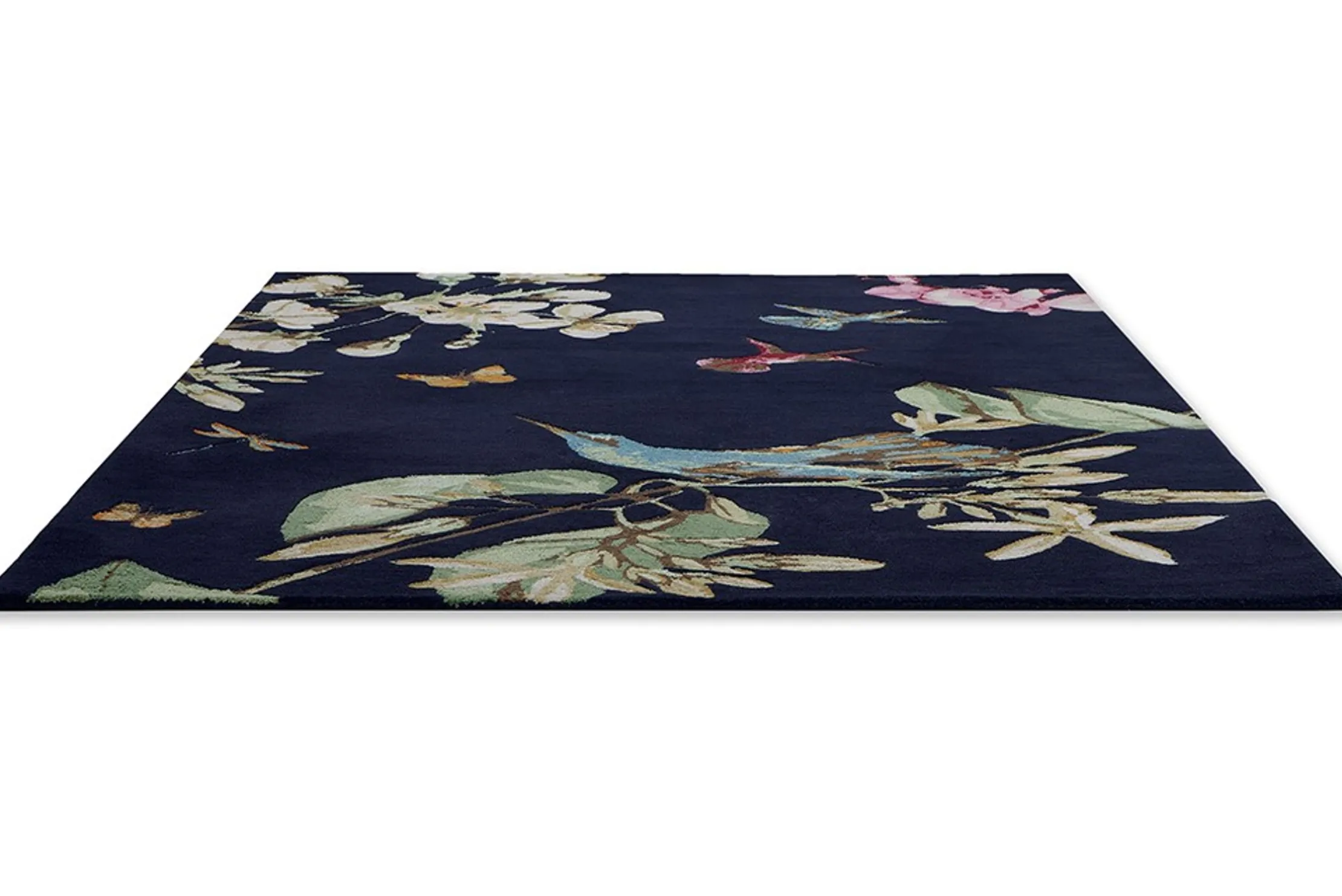Vloerkleed Navy 37818 Hummingbird | Wedgwood Home