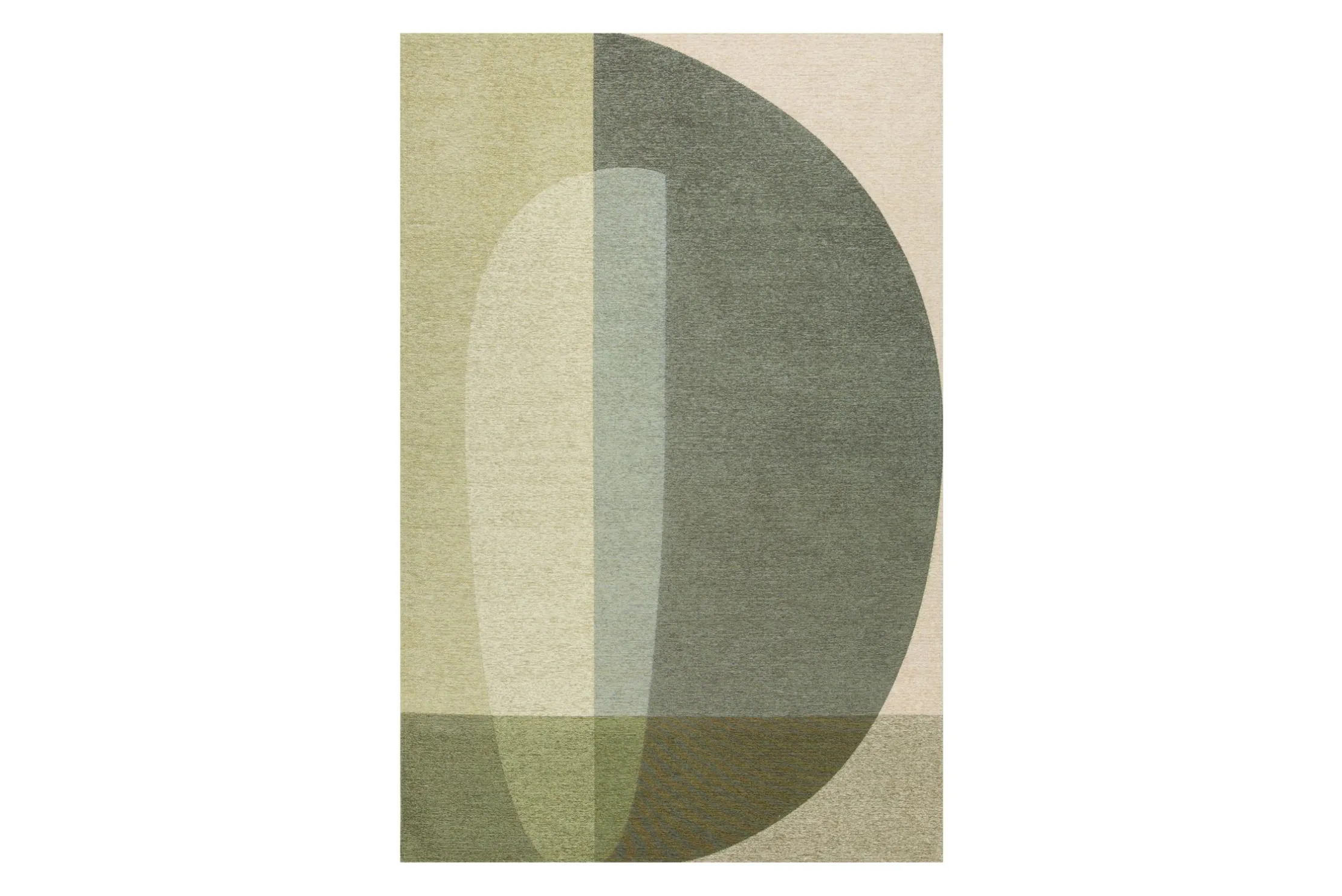 Vloerkleed 770 olive Maki | Brinker