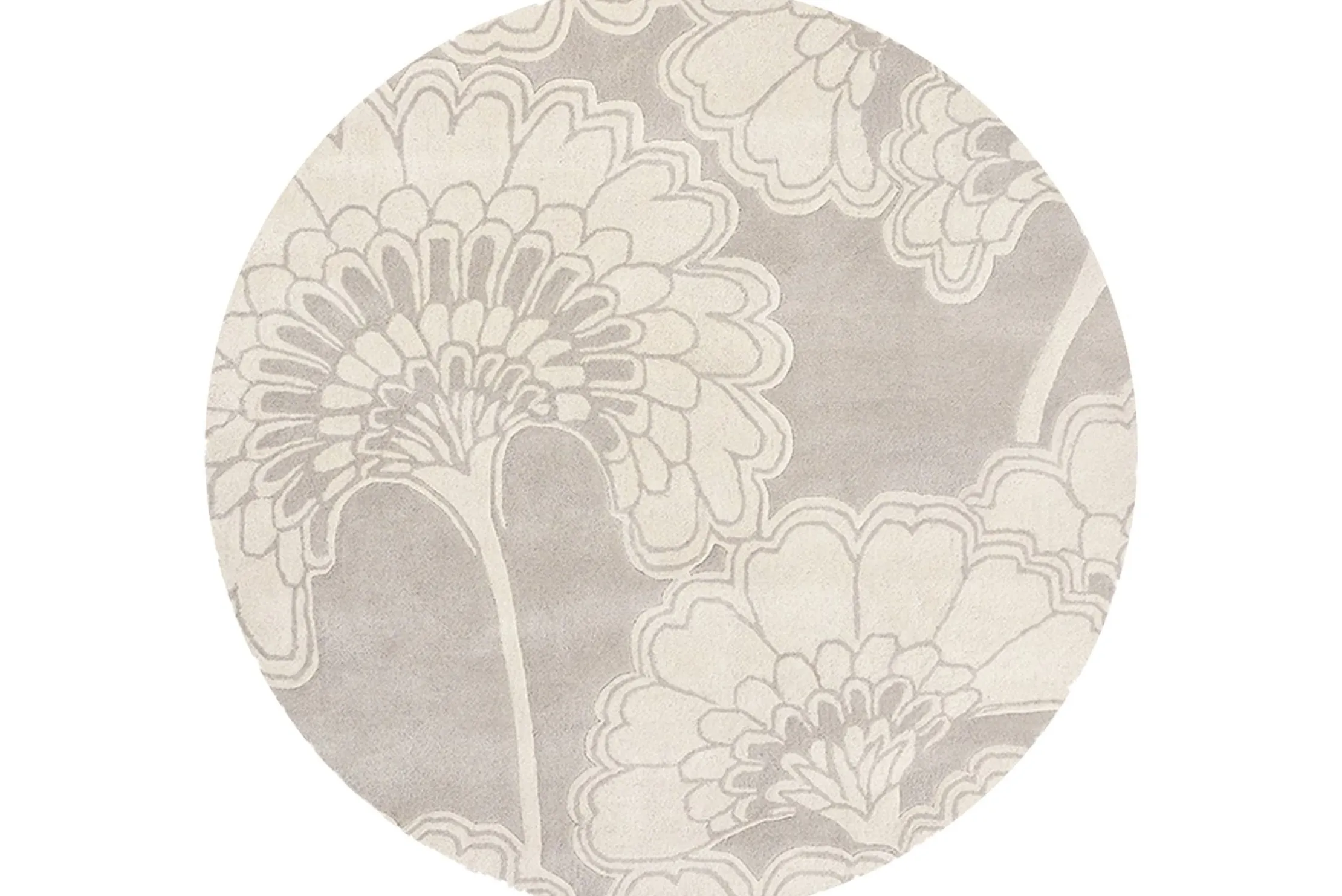 Vloerkleed Oyster 039701 Japanese Floral