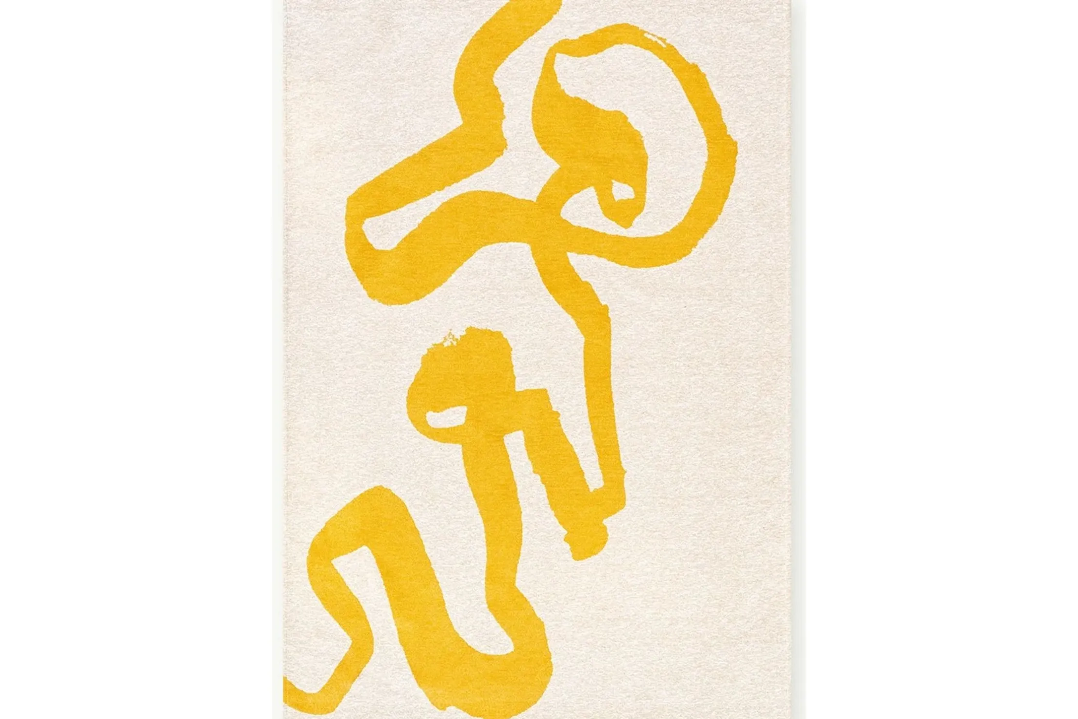 Vloerkleed Pure Yellow 2084 Ribbon