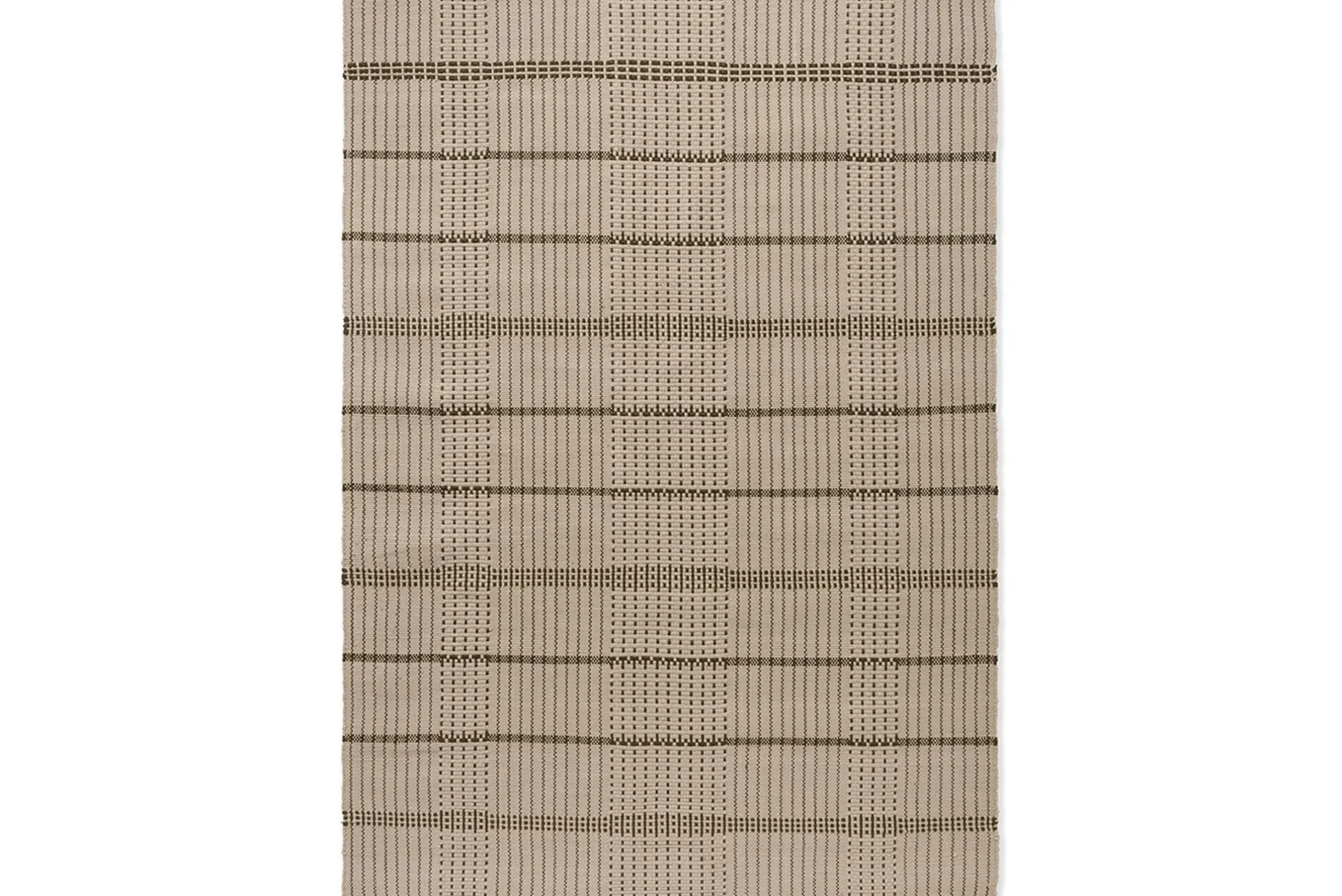 Vloerkleed Stitch Olive 497707 Zona | Brink & Campman