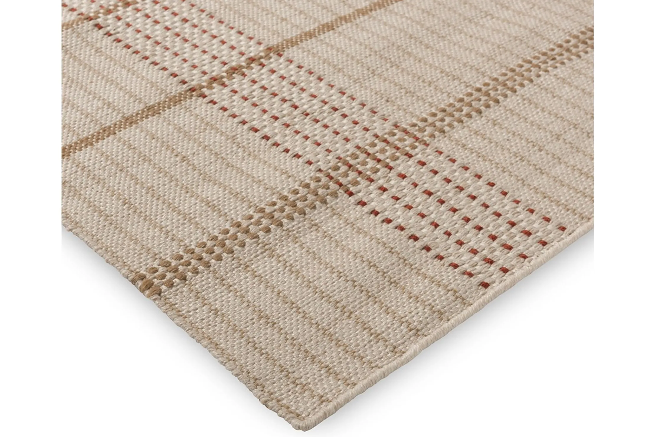 Vloerkleed Stitch Terra 497303 Zona | Brink & Campman
