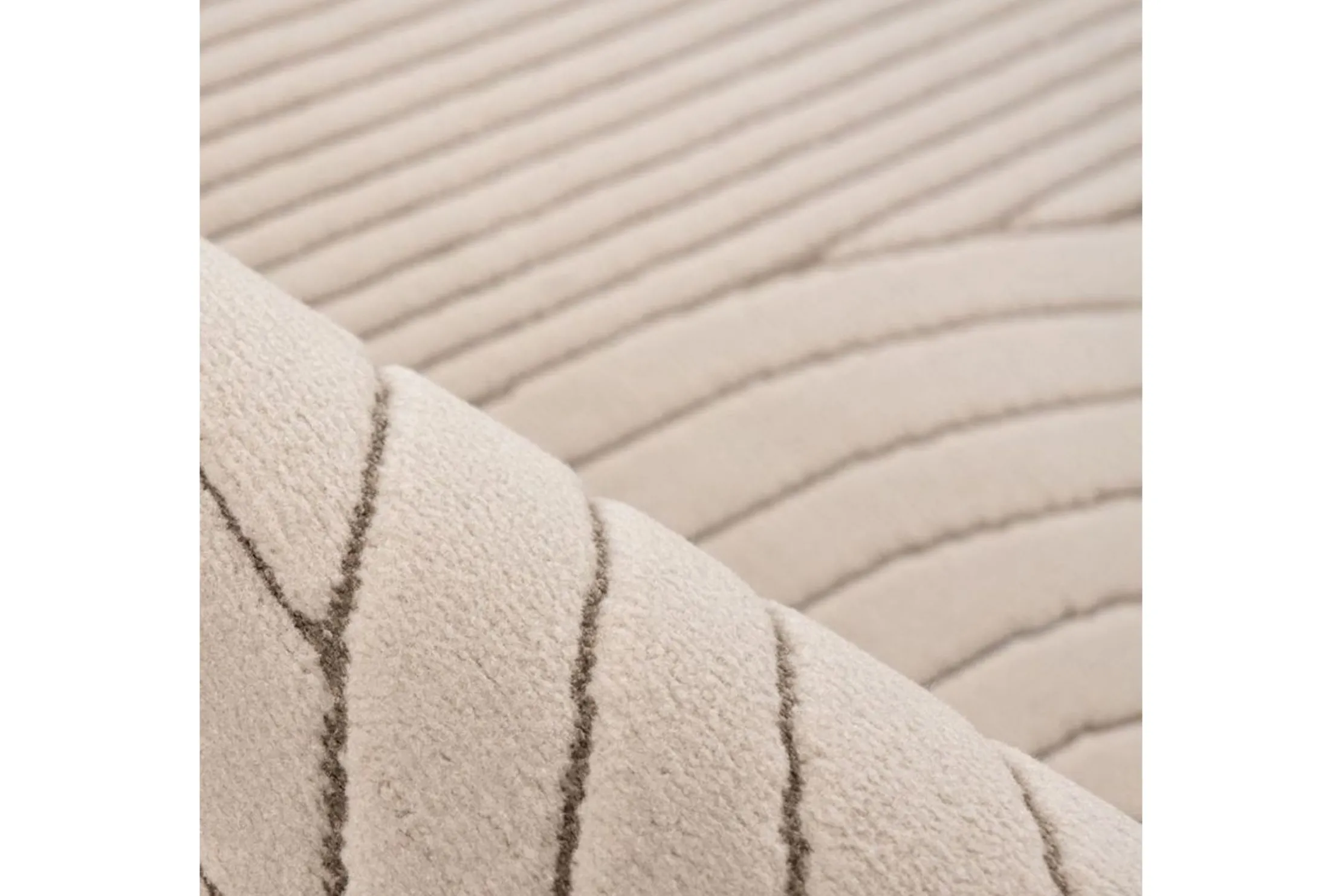 Vloerkleed taupe Lavita