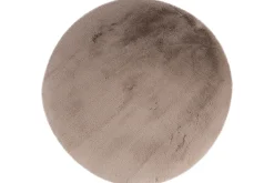 Vloerkleed Taupe rond Heat