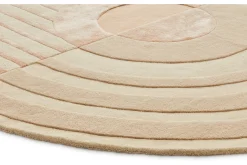 Vloerkleed White Beige Fano Girare | Brinker