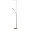 Vloerlamp Brons Geneva