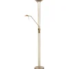 Vloerlamp Brons Luna