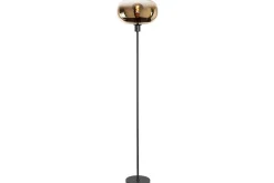 Vloerlamp goudkleurig glas Bellini
