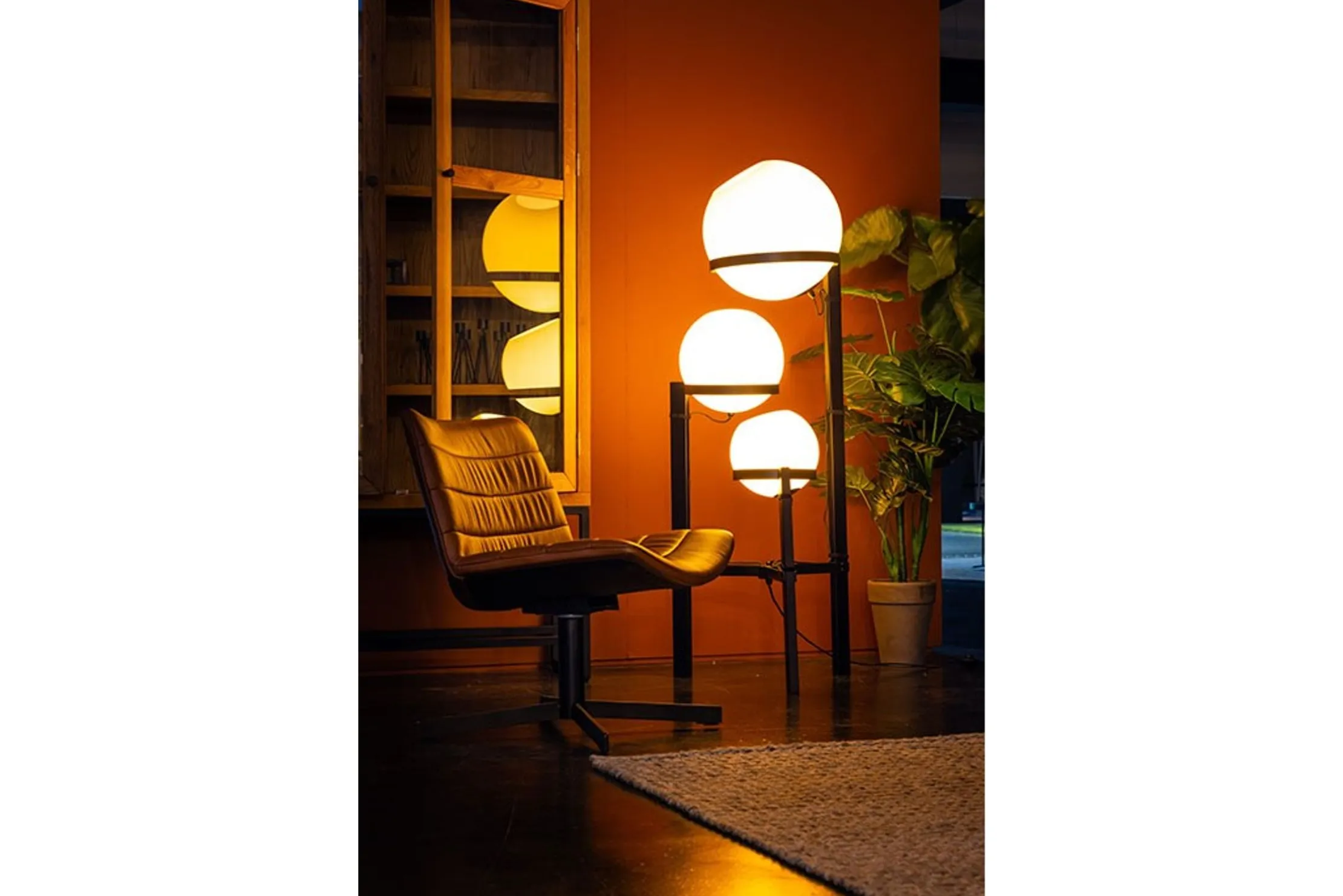 Vloerlamp 05-VL8366-3067 Orb Opal