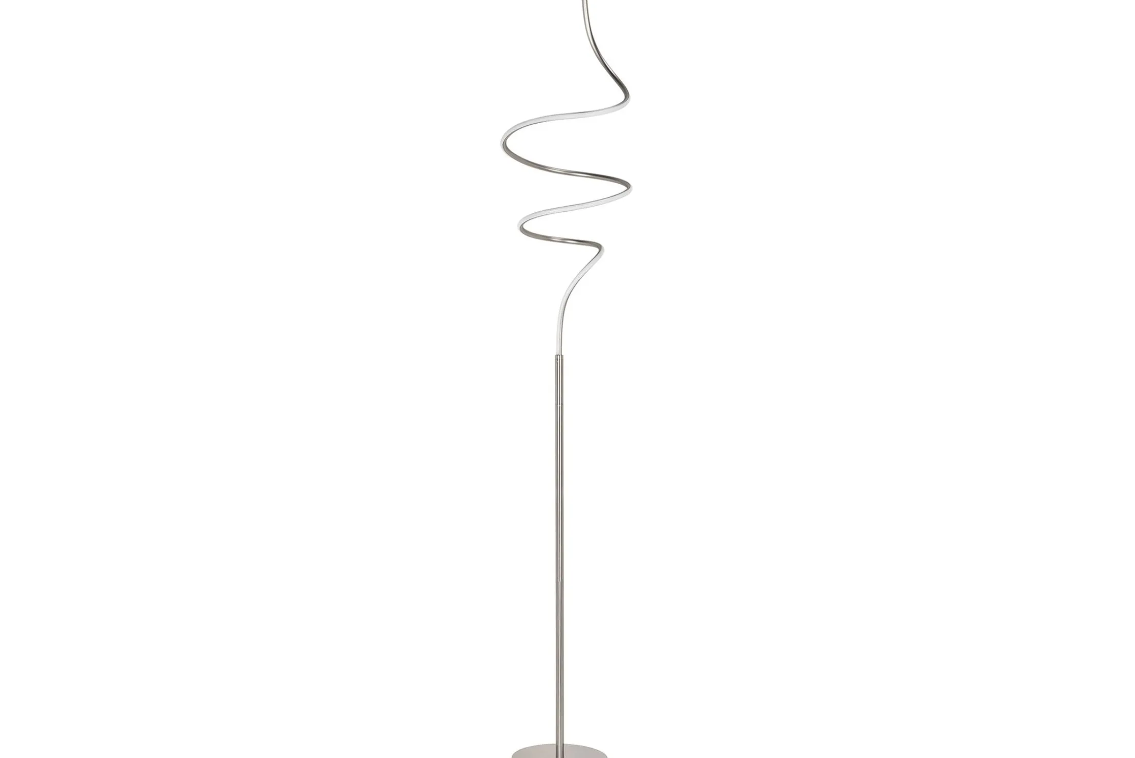 Vloerlamp Zilver Curle