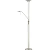 Vloerlamp Zilver Luna