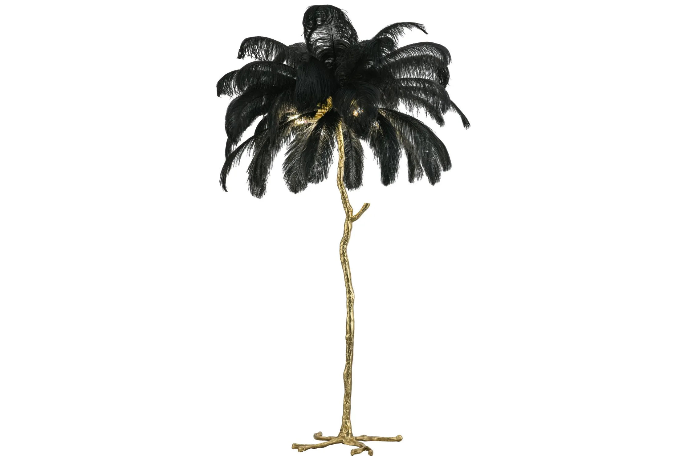 Vloerlamp Zwart Struzzo