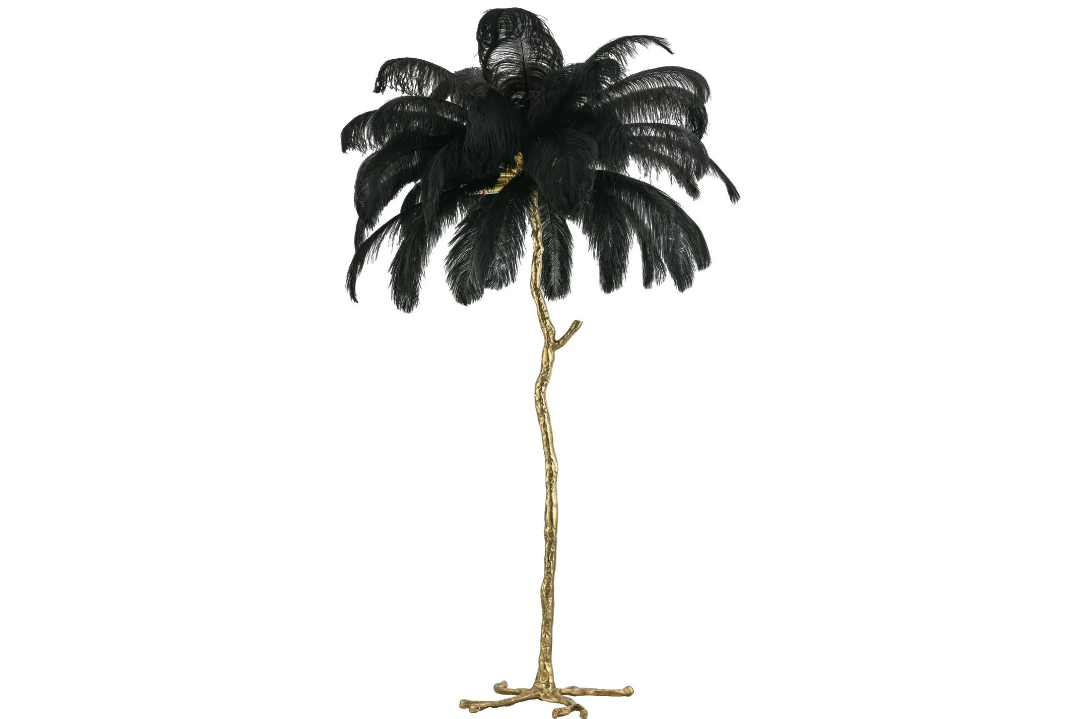 Vloerlamp Zwart Struzzo