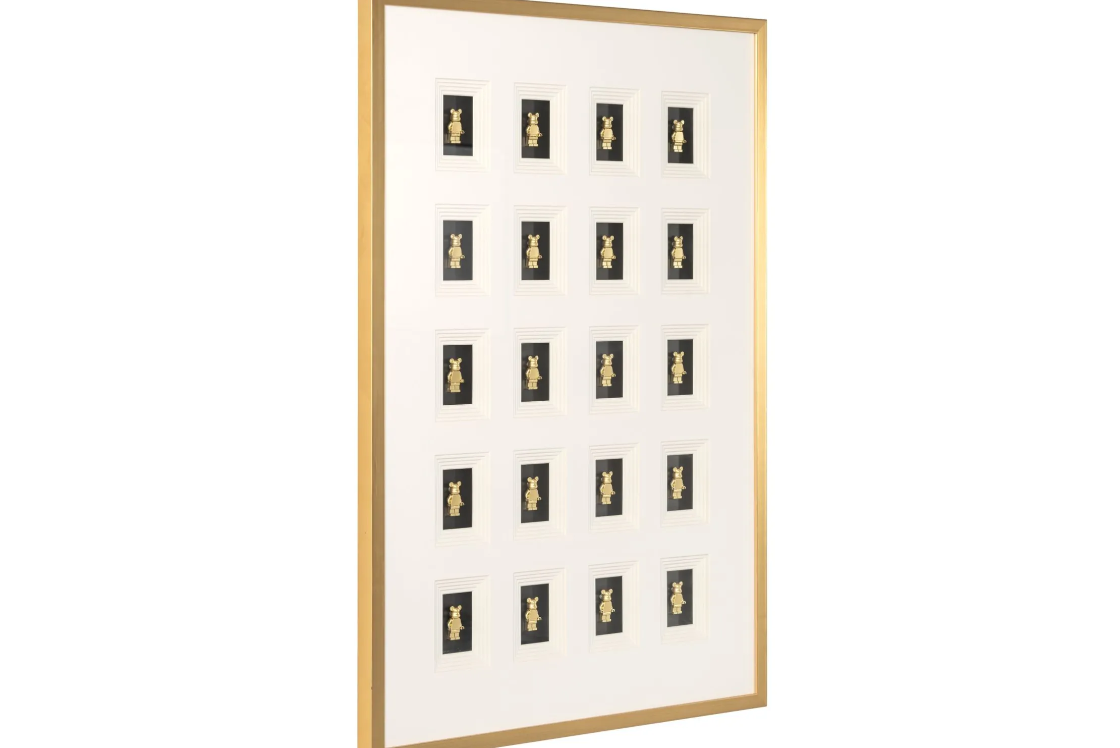 Wanddecoratie Block 3D 212632 Bear