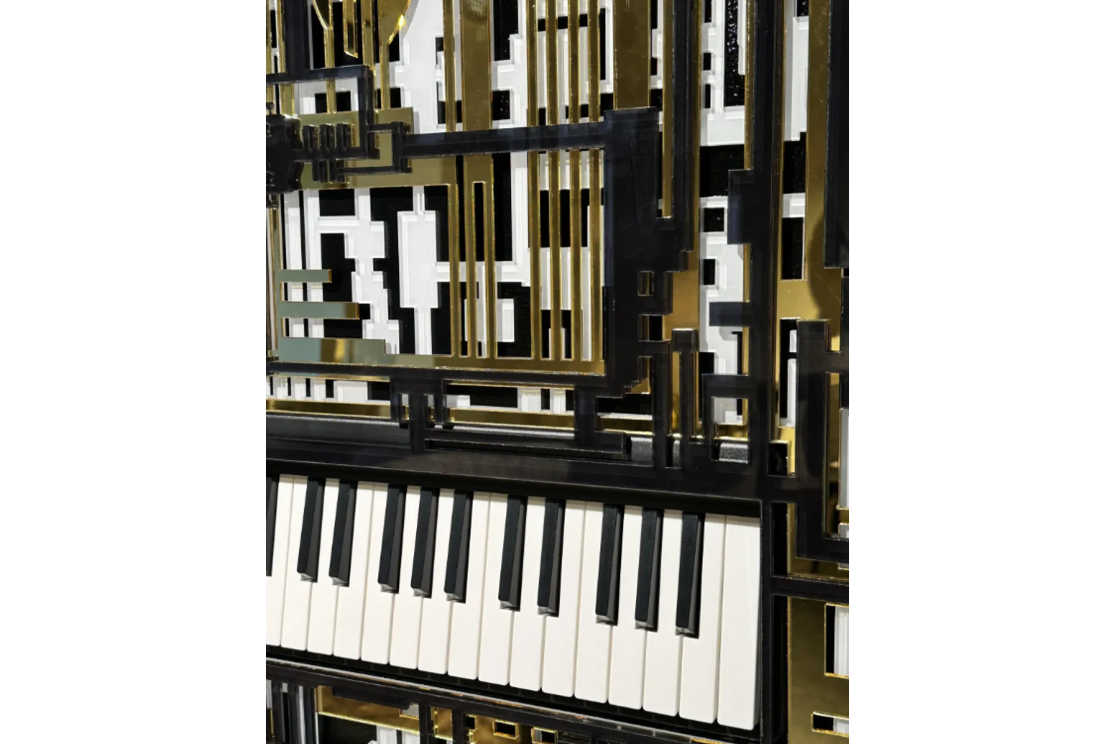 Wanddecoratie 211639 Piano Wibi