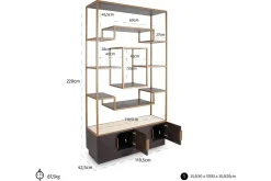 Wandkast 212822 Claremont