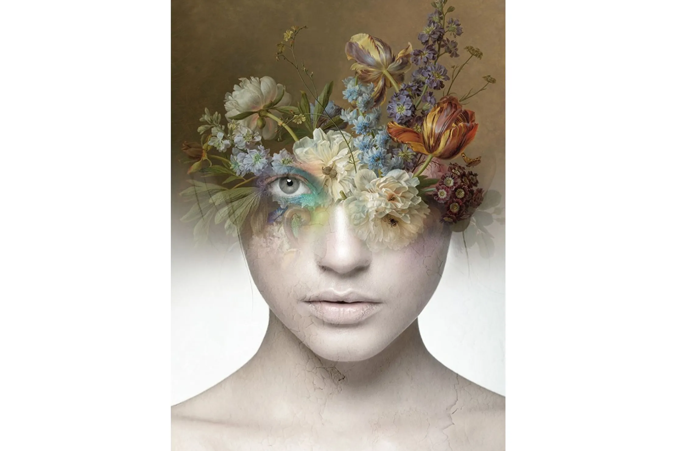 Wandkleed Bloom