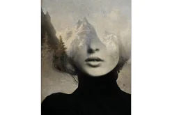 Wandkleed Head in the Sky