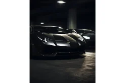 Wandkleed Luxury Garage