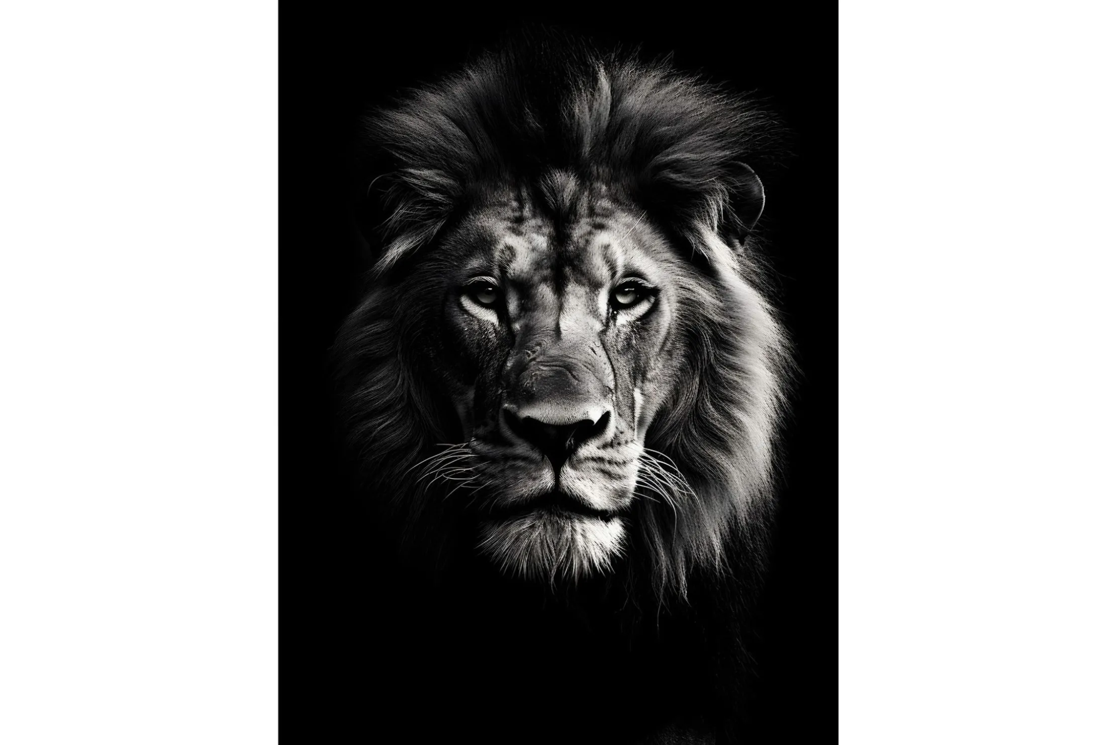 Wandkleed Mighty Lion