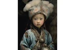 Wandkleed Traditional Child