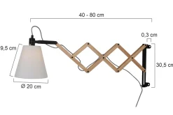 Wandlamp 8852BE Dion Mexlite