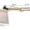 Wandlamp 8853BE Liv Mexlite