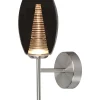 Wandlamp Rookglas Nebula