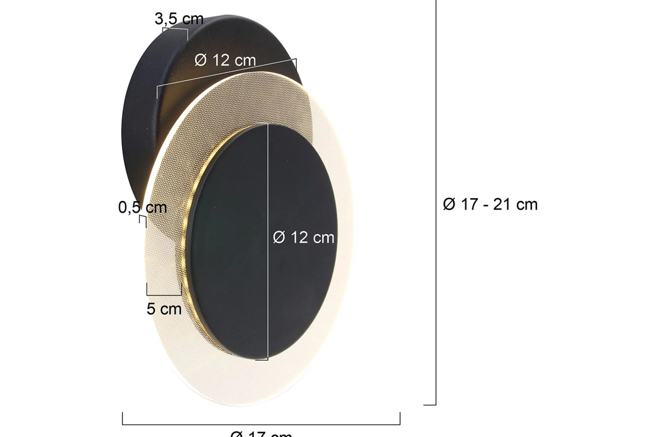 Wandlamp 2564ZW Ceiling & Wall